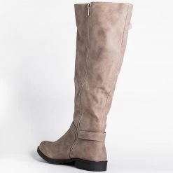 Bamboo Shoes Triple Strap Riding Boots