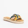 Nature Breeze Newest Arrivals Tropical Espadrille Slides