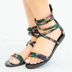 Bamboo Shoes Newest Arrivals Tropical Strappy Sandals 15 Bamboo Shoes Newest Arrivals Tropical Strappy Sandals