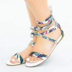 Bamboo Shoes Newest Arrivals Tropical Strappy Sandals 12 Bamboo Shoes Newest Arrivals Tropical Strappy Sandals