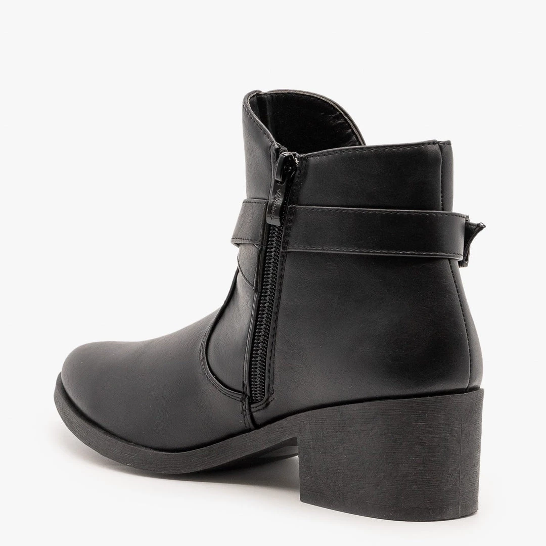 Weeboo Newest Arrivals Tulip Side Buckled Booties FINAL SALE 5 Weeboo Newest Arrivals Tulip Side Buckled Booties FINAL SALE