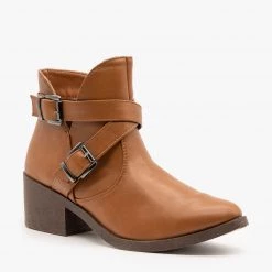 Weeboo Newest Arrivals Tulip Side Buckled Booties FINAL SALE 11 Weeboo Newest Arrivals Tulip Side Buckled Booties FINAL SALE