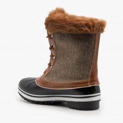 Forever Tweed Faux Fur Cuffed Boots Newest Arrivals