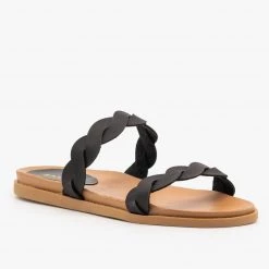 Bamboo Shoes Newest Arrivals Twisted Comfy Slides