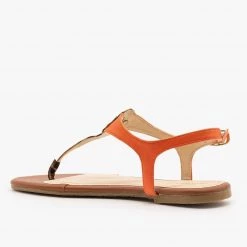 Bamboo Shoes Two-Tone Strappy Sandals
