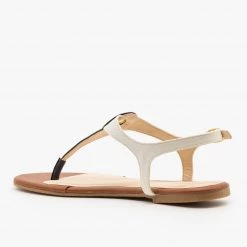 Bamboo Shoes Two-Tone Strappy Sandals
