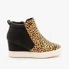 Qupid Shoes Two-Toned Sneaker Wedges FINAL SALE