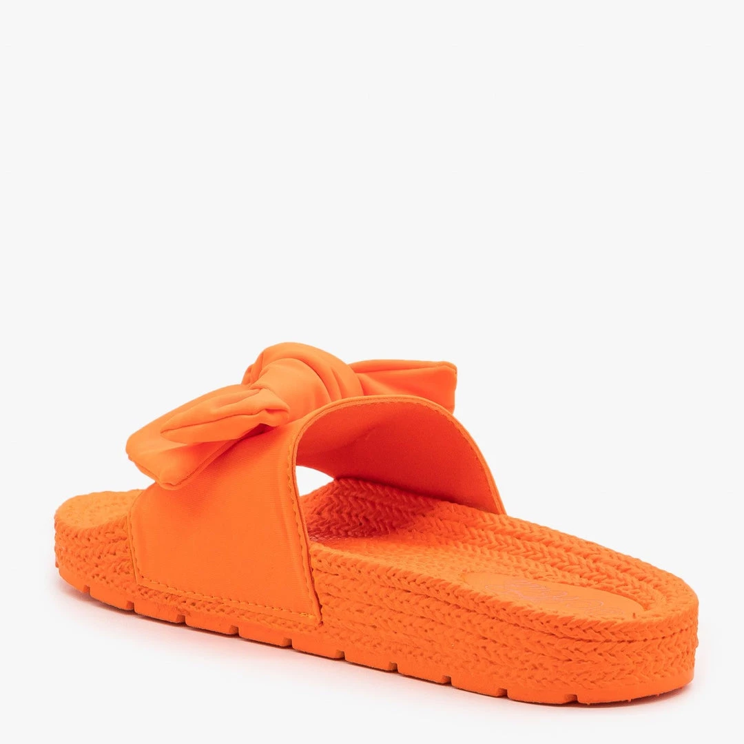 Mata Ultra Neon Bow Slides 3 Mata Ultra Neon Bow Slides