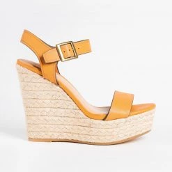 Bamboo Shoes Newest Arrivals Uptown Girl Espadrille Wedges