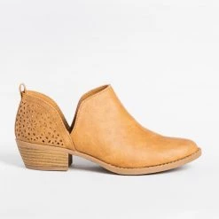 Qupid Shoes V-Cut Fashion Booties FINAL SALE