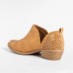 Qupid Shoes V-Cut Fashion Booties FINAL SALE