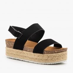 Bella Marie Velcro Ankle Strap Espadrille Flatform Wedges Newest Arrivals 15 Bella Marie Velcro Ankle Strap Espadrille Flatform Wedges Newest Arrivals