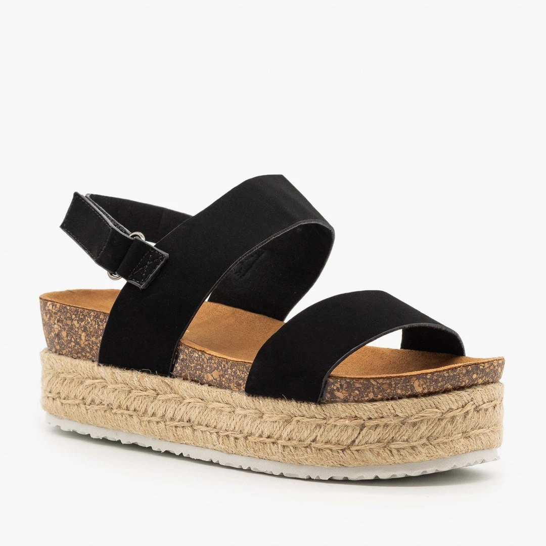 Bella Marie Velcro Ankle Strap Espadrille Flatform Wedges Newest Arrivals 7 Bella Marie Velcro Ankle Strap Espadrille Flatform Wedges Newest Arrivals