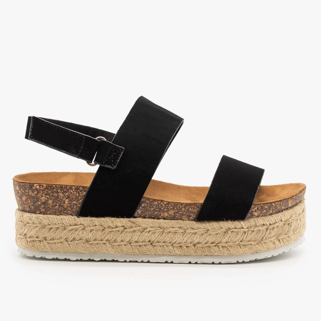 Bella Marie Velcro Ankle Strap Espadrille Flatform Wedges Newest Arrivals 9 Bella Marie Velcro Ankle Strap Espadrille Flatform Wedges Newest Arrivals