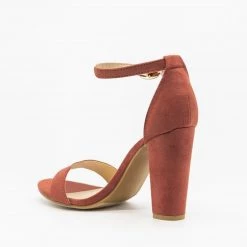 Qupid Shoes Vibrant Ankle Strap Chunky Heels Newest Arrivals