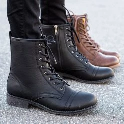 Glaze Newest Arrivals Vicky Versatile Combat Boot