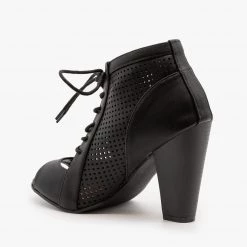 Delicious Shoes Vintage Inspired Peep Toe Heels Newest Arrivals 7 Delicious Shoes Vintage Inspired Peep Toe Heels Newest Arrivals