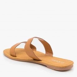 Anna Shoes Wavy Double Strap Sandals