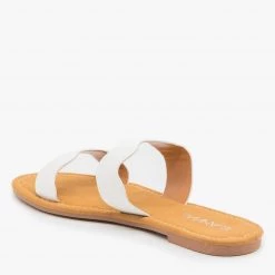 Anna Shoes Wavy Double Strap Sandals