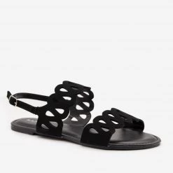 Bamboo Shoes Wavy Strap Sandals