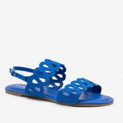 Bamboo Shoes Wavy Strap Sandals