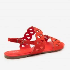 Bamboo Shoes Wavy Strap Sandals