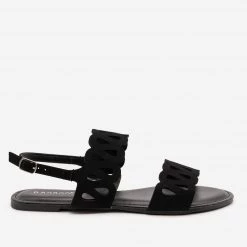 Bamboo Shoes Wavy Strap Sandals
