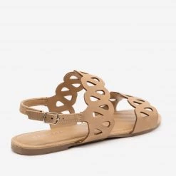 Bamboo Shoes Wavy Strap Sandals