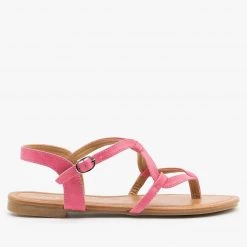 Anna Shoes Wavy Strappy Sandals Newest Arrivals