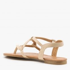 Anna Shoes Wavy Strappy Sandals Newest Arrivals