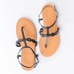Bamboo Shoes Wavy Thong Sandals