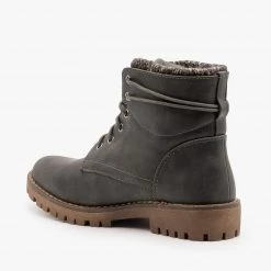 Weeboo Weathered Outdoor Ankle Boots FINAL SALE