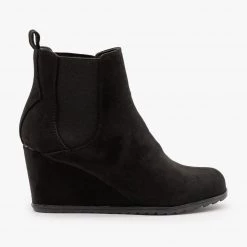 Weeboo Newest Arrivals Wedge Heel Chelsea Boots FINAL SALE
