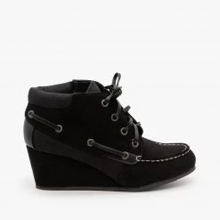 Bamboo Shoes Wedge Heeled Moccasin FINAL SALE FINAL SALE 5 Bamboo Shoes Wedge Heeled Moccasin FINAL SALE FINAL SALE