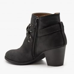 Qupid Shoes Western Braided Chunky Heel Booties FINAL SALE Newest Arrivals 11 Qupid Shoes Western Braided Chunky Heel Booties FINAL SALE Newest Arrivals