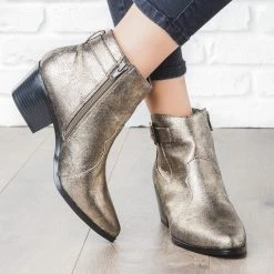 Qupid Shoes Western Buckle Bootie 14 Qupid Shoes Western Buckle Bootie