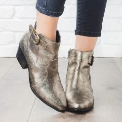 Qupid Shoes Western Buckle Bootie 11 Qupid Shoes Western Buckle Bootie