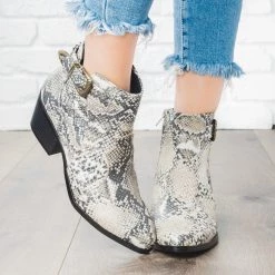 Qupid Shoes Western Buckle Bootie 12 Qupid Shoes Western Buckle Bootie