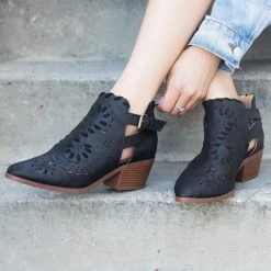 Qupid Shoes Western Chic Ankle Booties 20 Qupid Shoes Western Chic Ankle Booties