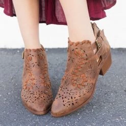 Qupid Shoes Western Chic Ankle Booties 16 Qupid Shoes Western Chic Ankle Booties