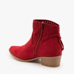 Soda Shoes Western Laser-Cut Booties FINAL SALE Newest Arrivals 19 Soda Shoes Western Laser-Cut Booties FINAL SALE Newest Arrivals