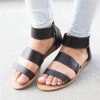 Bamboo Wide Strapped Simple Sandals Newest Arrivals