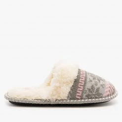 Via Pinky Winter Knit Faux Fur Slippers Newest Arrivals 5 Via Pinky Winter Knit Faux Fur Slippers Newest Arrivals