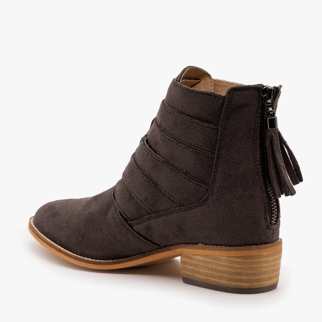 Arider Girl Woven Ankle Booties FINAL SALE 4 Arider Girl Woven Ankle Booties FINAL SALE