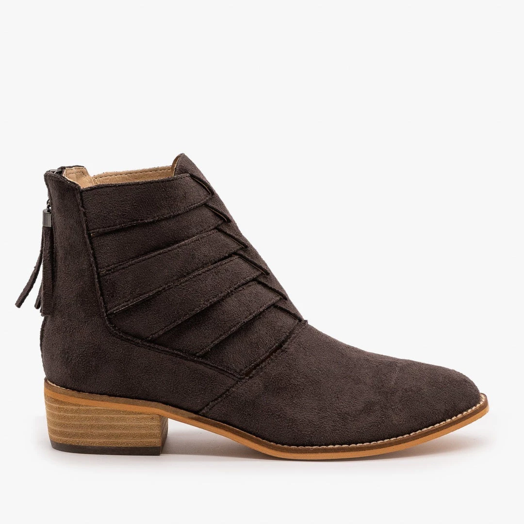 Arider Girl Woven Ankle Booties FINAL SALE 3 Arider Girl Woven Ankle Booties FINAL SALE