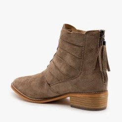 Arider Girl Woven Ankle Booties FINAL SALE