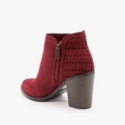 Bamboo Shoes Woven Ankle Booties FINAL SALE Newest Arrivals