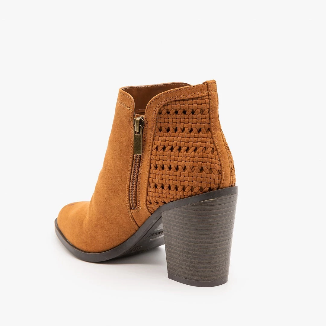 Bamboo Shoes Woven Ankle Booties FINAL SALE Newest Arrivals 4 Bamboo Shoes Woven Ankle Booties FINAL SALE Newest Arrivals