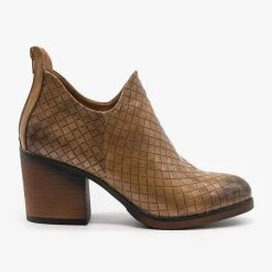 Mata Woven Ankle Booties