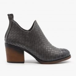Mata Woven Ankle Booties